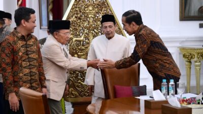 Presiden Jokowi Terima Panitia Pelaksana Muktamar Sufi Internasional