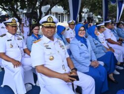 Danlantamal V Bersama Ketua Korcab V DJA II Ikuti Serah Terima Lima Jabatan Strategis di Lingkungan Koarmada RI