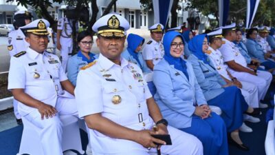 Foto : Danlantamal V Bersama Ketua Korcab V DJA II Ikuti Serah Terima Lima Jabatan Strategis di Lingkungan Koarmada RI