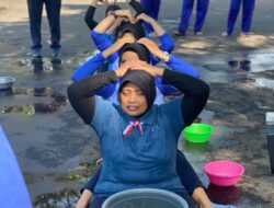 Kompaknya Prajurit Kodiklatal Kala Ikuti Lomba 17 Agustus-an