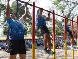 Uji Ketahanan Fisik, Pasis Dikmatra-2 dan Dikaplikasi-2 Kodiklatal Laksanakan Samapta