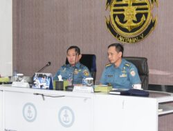 Lantamal V Terima Tim Uji Petik Program Kerja dan Anggaran TNI AL TA 2023