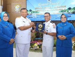 Danlantamal V Pimpin Sertijab Dua Jabatan Strategis Lantamal V