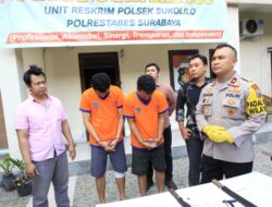 Melawan Petugas, Satu Pelaku Curanmor di Surabaya Tersungkur Diterjang Timah Panas