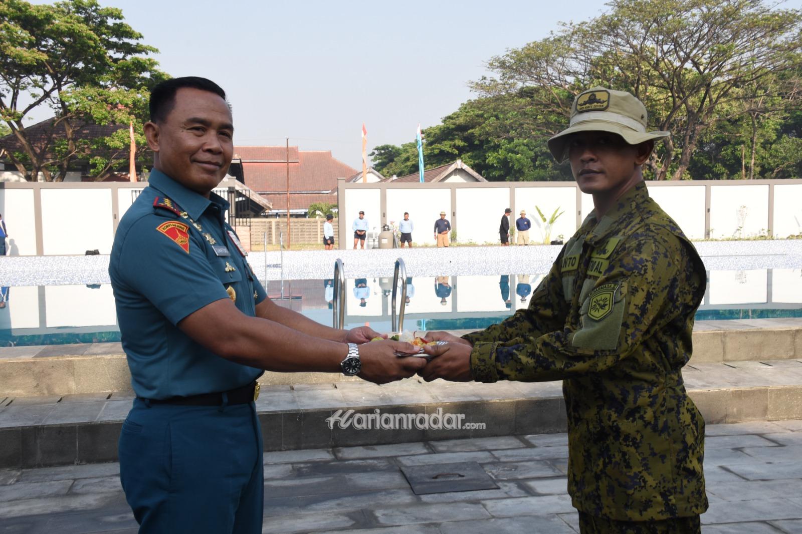 Foto : Punya Fasilitas Olahraga Baru, Dankodiklatal Jajal Tirto Sagoro-12