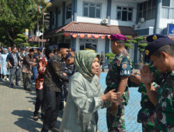 Danlanal Semarang Hantar Prajurit dan PNS yang akan Ibadah Umroh