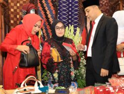 Ketua Gabungan Jalasenastri Kodiklatal Hadiri Opening Ceremony Surabaya Great Expo 2023