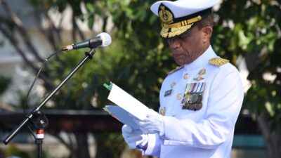 Foto : Inspektur Kodiklatal Pimpin Upacara Peringatan HUT Ke-78 Kemerdekaan RI