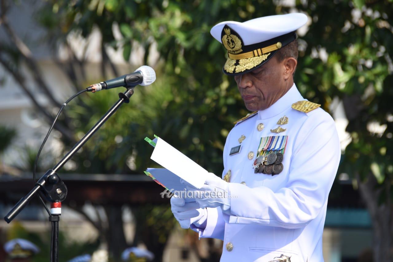 Foto : Inspektur Kodiklatal Pimpin Upacara Peringatan HUT Ke-78 Kemerdekaan RI