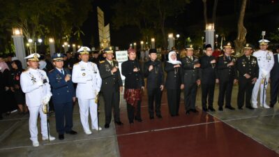 Kenang Jasa Pahlawan, Dankodikmar Ikuti AKRS HUT Ke-78 Kemerdekaan RI