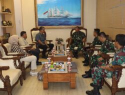 Danlantamal V Terima Audensi HNSI Wilayah Surabaya