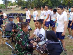 174 Calon Siswa Bintara dan Tamtama PK Gelombang ll 2023 Sub Panda Lanal Tegal Ikuti Test Samapta