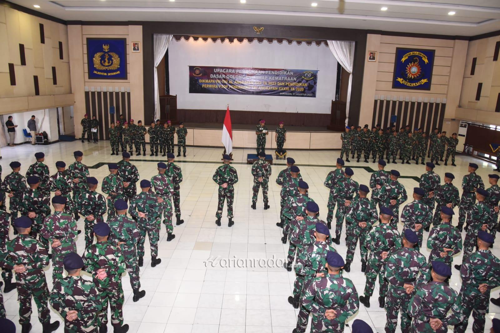Foto : Dankodiklatal Letjen TNI Marinir Suhartono : Pendidikan Perwira Merupakan Investasi Jangka Panjang Untuk Kemajuan TNI AL Di Masa Mendatang