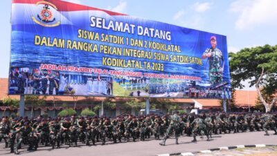 Foto : Perkuat Solidaritas , Dankodiklatal Buka Pekan Integrasi Siswa Satdik Kodiklatal Tahun 2023