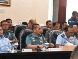 Dirum Kodiklatal Hadiri Entry Meeting Satgas Penatausahaan Pemanfaatan BMN Kemhan dan TNI Tahap IV