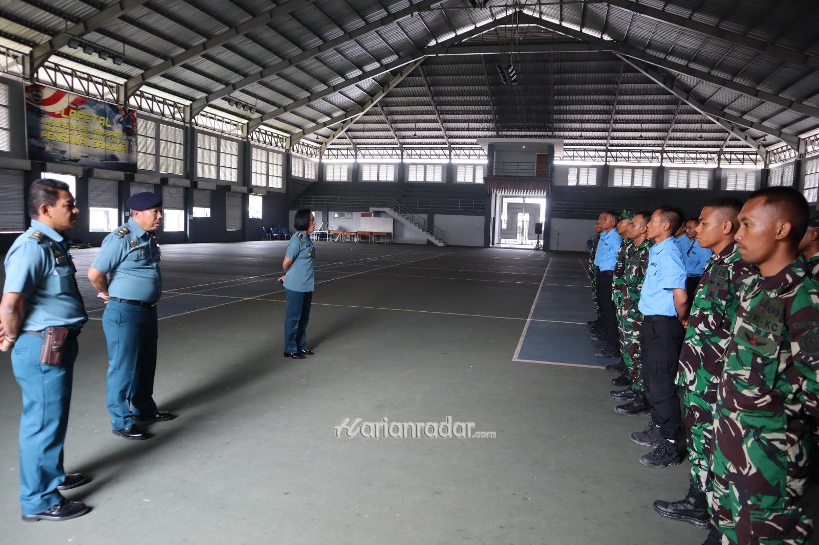 Foto : Danlanal Malang Beri Arahan Komcad Matra Laut
