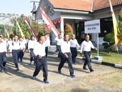 Jaga Kebugaran, Dankodiklatal Pilih Jalan Sehat Kelilingi Kawasan Kodikmar