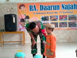 Babinsa Masuk Sekolah Perkenalkan Profesi TNI-Polri