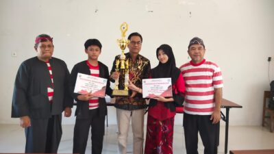 Membanggakan, Siswa SMPN 01 Bangkalan Raih Medali Emas di FLS2N