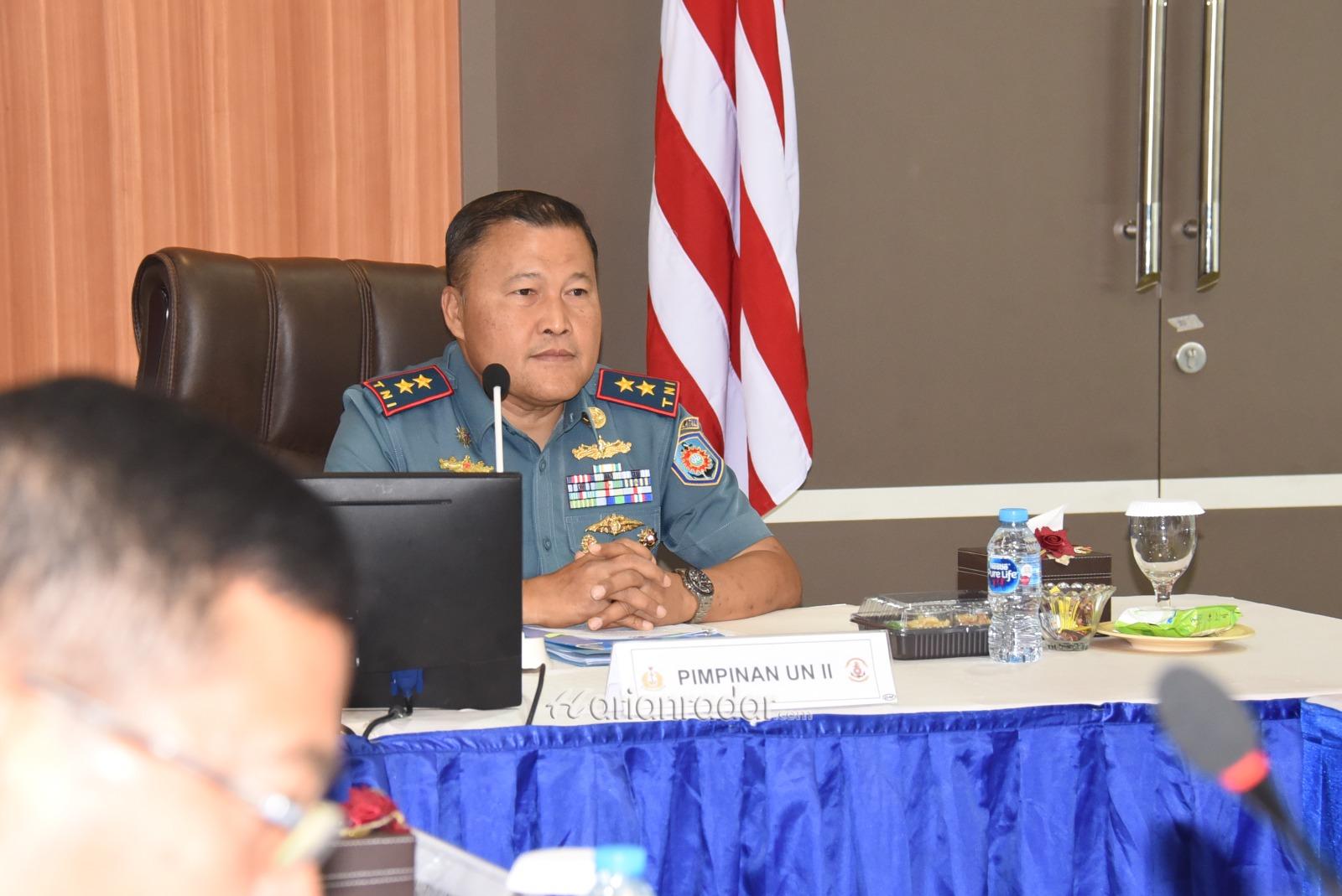 Foto : Perairan Indonesia Aman dan Stabil, Wadan Kodiklatal Pimpin Uji Naskah II Doktrin Gakumla dan Doktrin Ops Surta Hidros