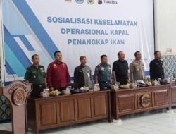 Pasca Kebakaran Kapal, Danlanal Tegal Sosialisasikan Keselamatan Operasional Kapal Ikan
