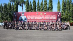 Foto : TNI-Polri Kompak, Komandan Satdik – 2 Kodiklatal Kunjungi SPN Batua Polda Sulawesi Selatan