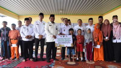 Pemkab Sidoarjo Gelar Bakti Sosial Peringati Hari Jadinya Yang ke 166 Tahun 2025 di Dusun Terpencil