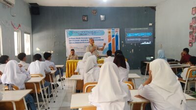 Foto: Sosialisasi Bahaya Intoleran, Radikal dan Terorisme di SMK Prapanca 1