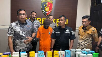 Polres Magetan Tangkap Pelaku Pembobol Konter HP, Kerugian Capai Ratusan Juta