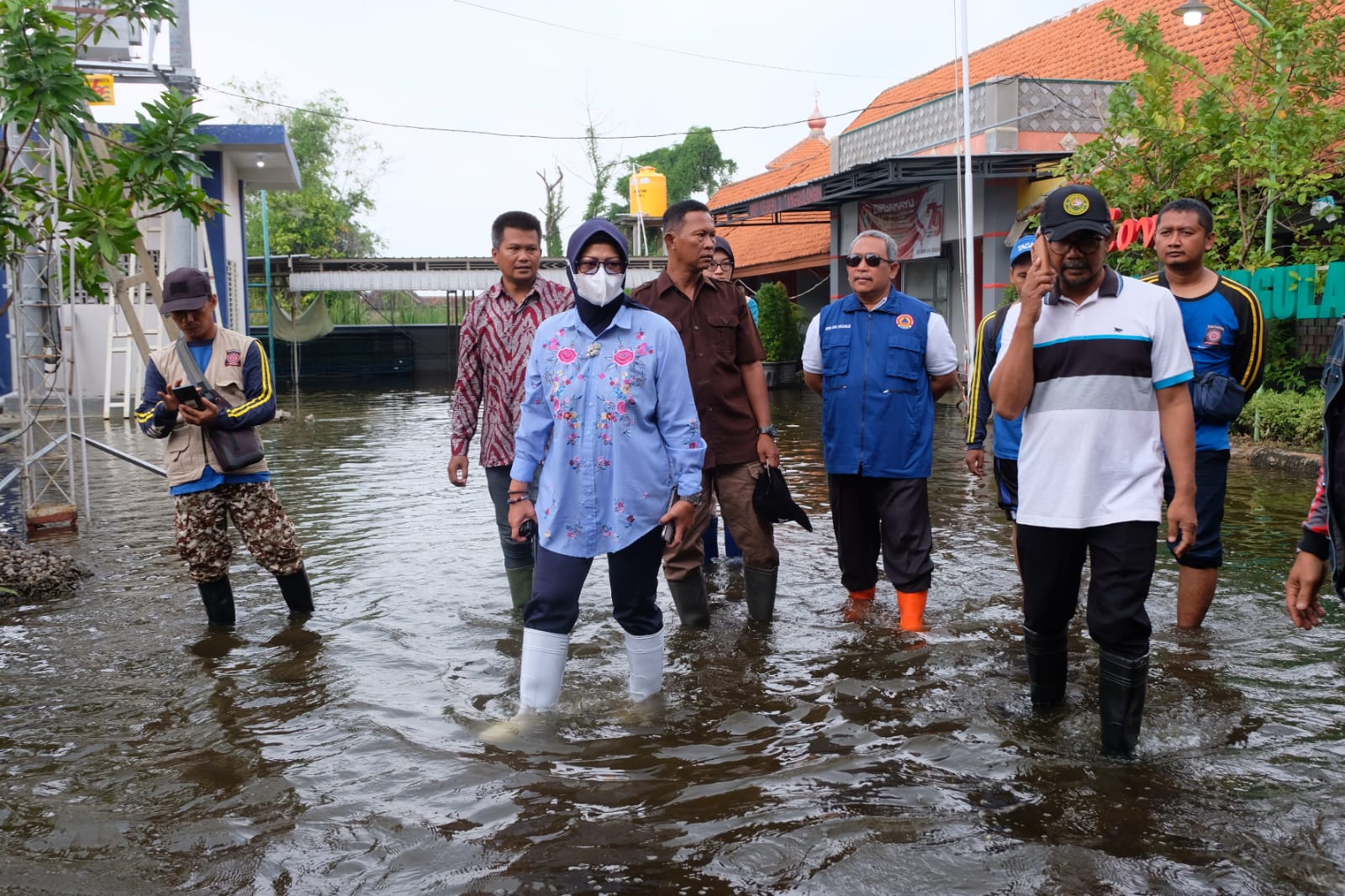 Pemerintah Upayakan Penanganan Maksimal Banjir di Waru dan Tanggulangin