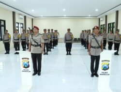 Pamit Kenal Kasatreskoba, Kapolres Bangkalan Sampaikan Capaian Pemberantasan Narkoba