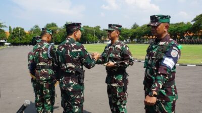 Foto : Kodiklatal Sambut Satgas Lattek Pelayaran Gabungan Wira Jala Yudha 2025
