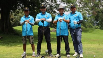 Foto : Ir Kodiklatal Hadiri Turnamen Golf Brawijaya Cup 