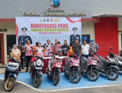 Polres Bangkalan Catat Prestasi Gemilang Menoreh Berantas Pelaku Curanmor Kurang 1 Bulan Ungkap 8 Kasus 9 TSK