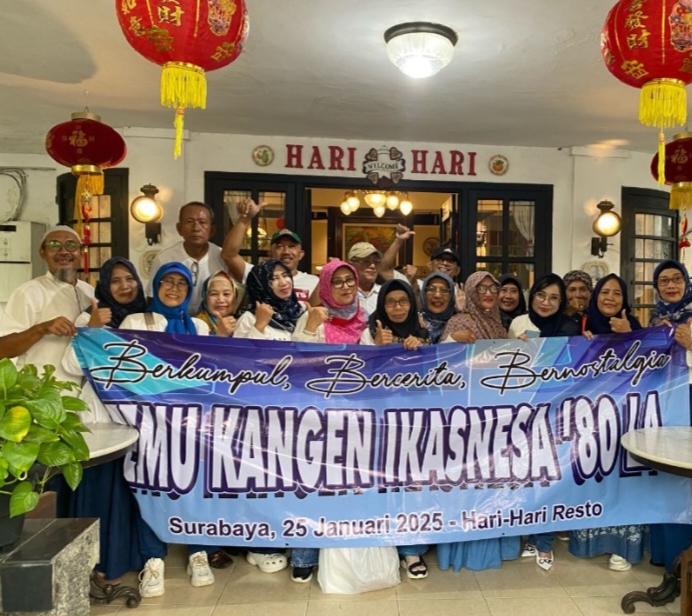 Foto: SMPN 1 Lamongan Angkatan 80 Acara Temu Kangen