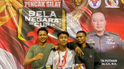 Foto: Ahmad Hanafi Putra Daerah Bangkalan Ukir Prestasi Gemilang Juara 1 Pencak Silat Jatim
