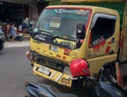 Kecelakaan Beruntun di Jalan Raya Tanah Merah, 1 Orang Luka Berat