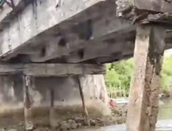 Penyangga Jembatan Gladak Lanjeng Memprihatinkan, Dinas PUPR Bangkalan: Harus Direkonstruksi Ulang