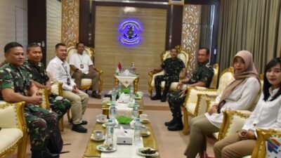Foto : TNI AL dan Diklapa Plus, Wadan Kodiklatal Sambut Courtesy Call Kadisdikal