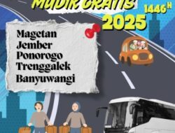 Pemkab Sidoarjo Buka Pendaftaran Mudik Gratis