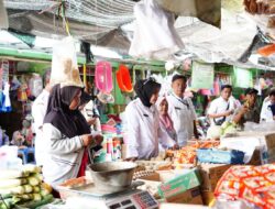 Wakil Bupati Sidoarjo Sidak Pasar Porong, Pastikan Ketersediaan Bahan Pokok Selama Ramadhan