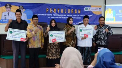 1.175 Anak Yatim di Kabupaten Sidoarjo Terima Bantuan Permakanan