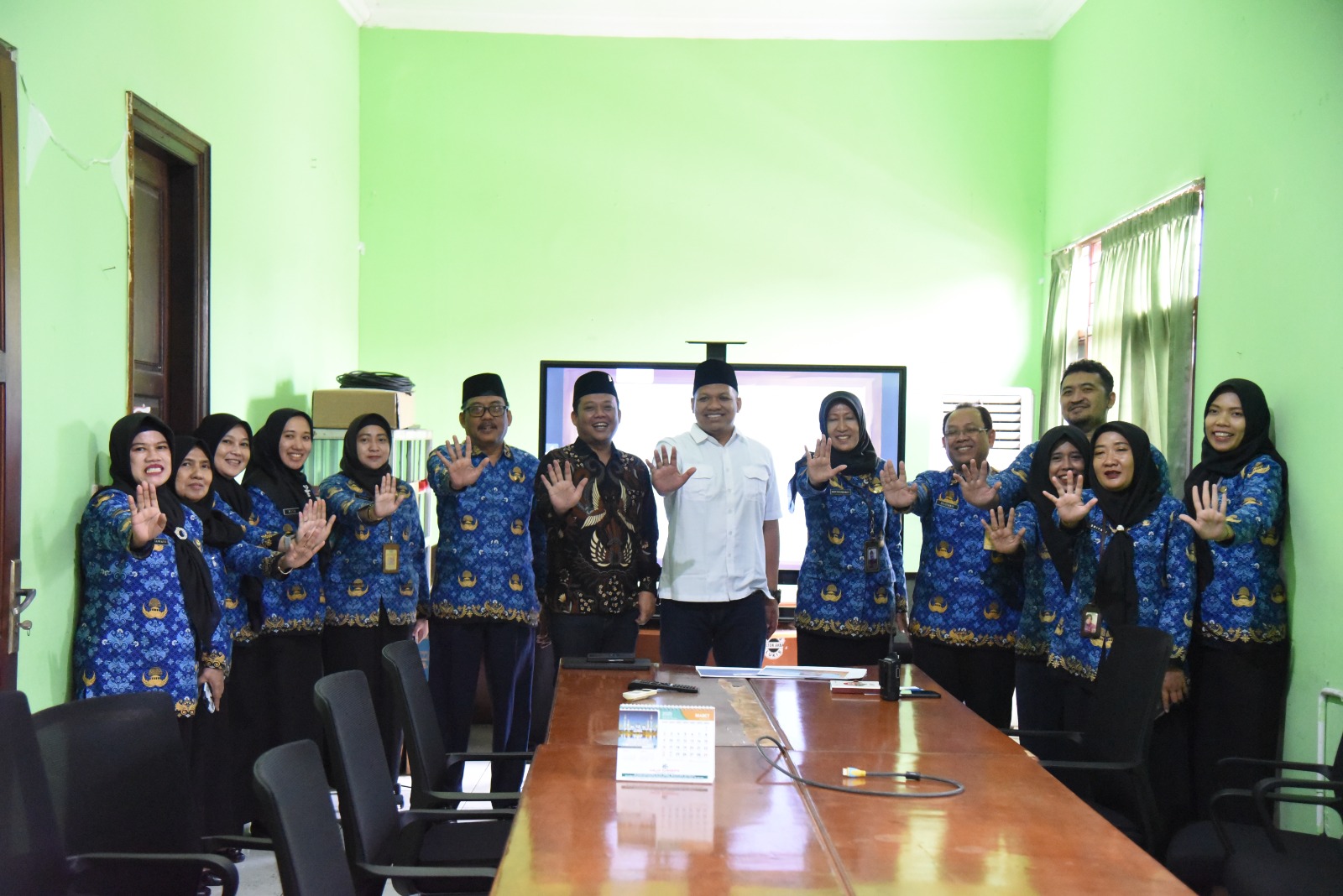 Seluruh Pejabat dan Pegawai Dinas Kominfo Sidoarjo Perkuat Komitmen Pencegahan dan Pemberantasan KKN