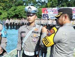 Pastikan Pengamanan Hari Raya Idul Fitri 1446 H Lancar, Kapolres Bangkalan Pimpin Apel Gelar Pasukan Operasi Ketupat Semeru 2025