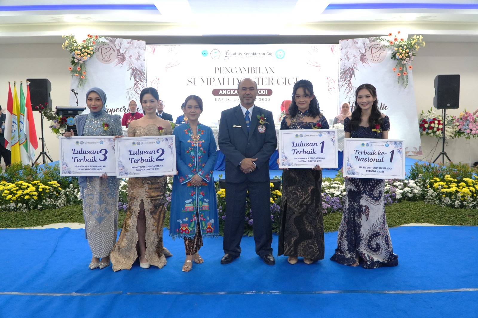 Pengambilan Sumpah dan Pelantikan Dokter Gigi Baru Angkatan ke-82 Fakultas Kedokteran Gigi Universitas Hang Tuah
