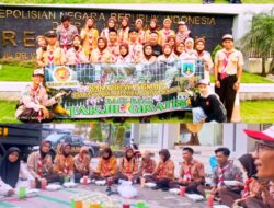 Saka Bhayangkara Polres Gresik Gelar Aksi Berbagi 1001 Takjil Gratis di Bulan Ramadhan