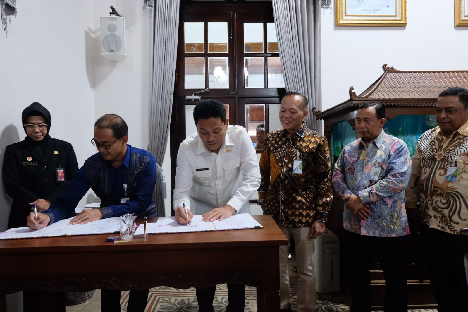 Jamin Kesejahteraan Sosial, Bupati Subandi Teken MoU dengan BPJS Ketenagakerjaan
