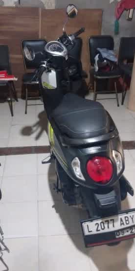 Keterangan Gambar: Motor Honda Scoopy Korban