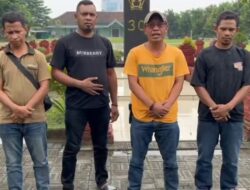 Empat Debt Collector Rampas Mobil di Komplek Militer Ampun Minta Maaf