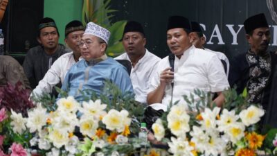 Bupati Subandi Hadiri Haul Mbah Sayyid Hasan Madina di Desa Bohar, Sekaligus Sosialisasikan Program Pemkab Sidoarjo